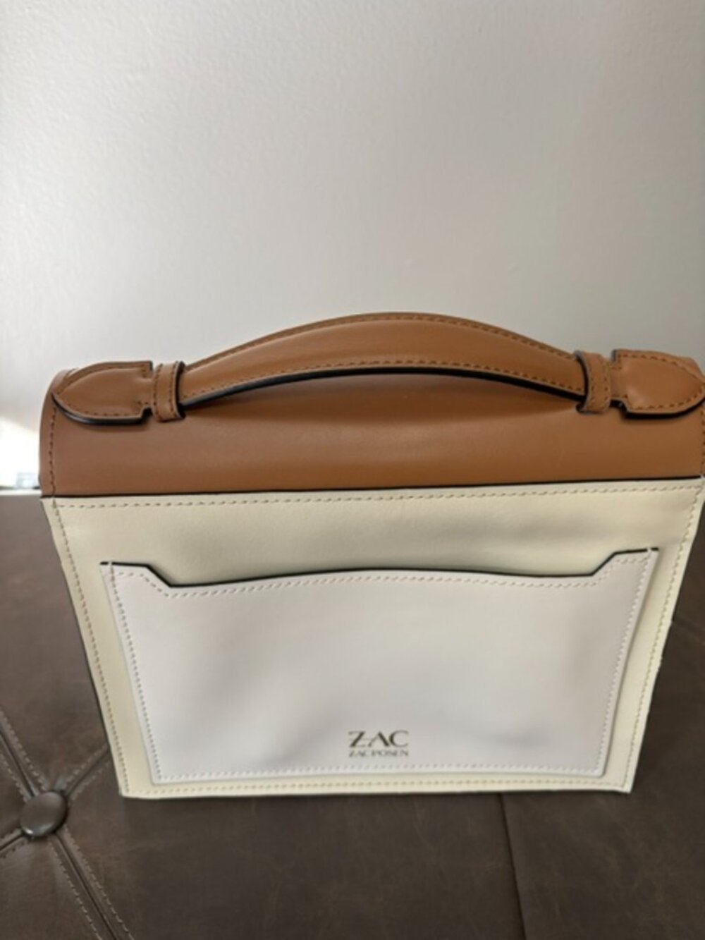 Zac by Zac Posen leather color block bag - Picture 3 of 7